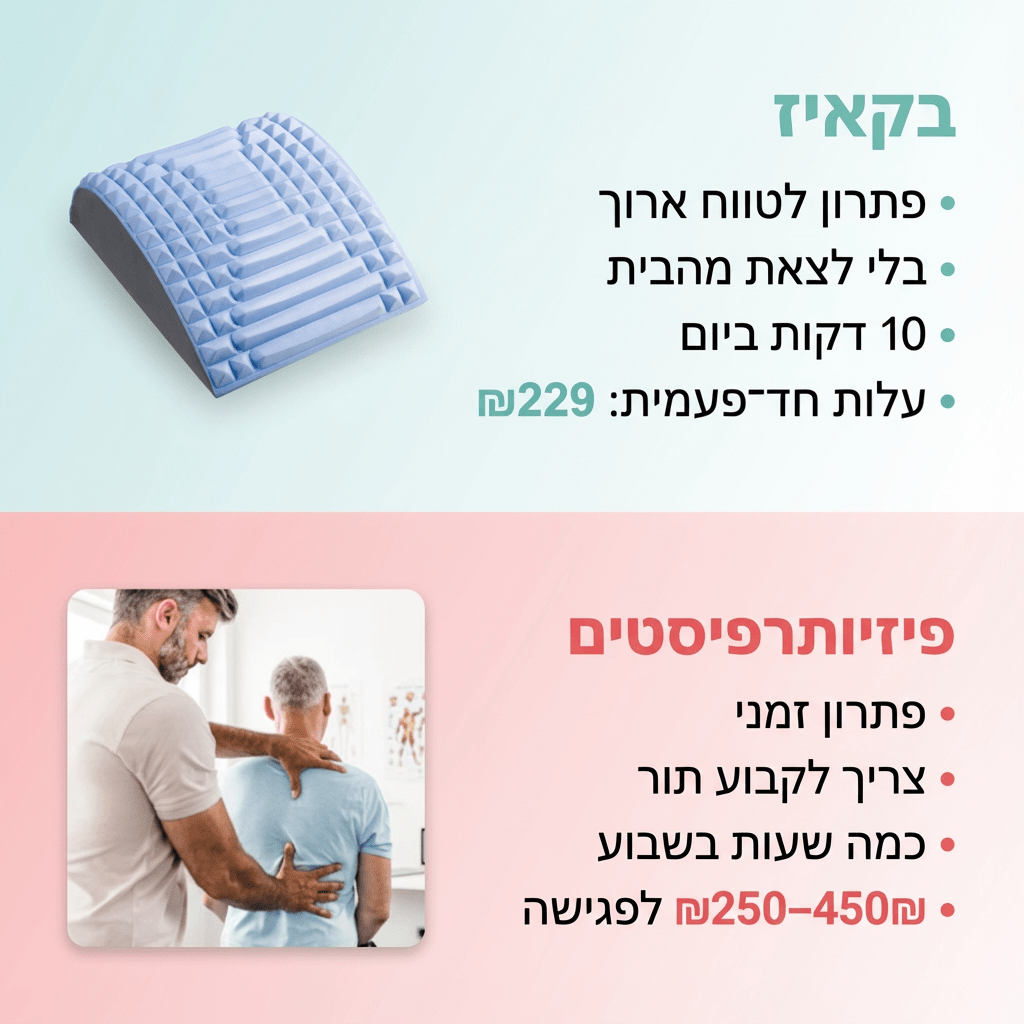 בקאיז - מכשיר מתיחה לגב מבית נורלי